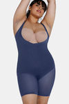 Zivame High Compression Short Length Thigh Shaper Bodysuit - Sky Captain — thumbnail 6